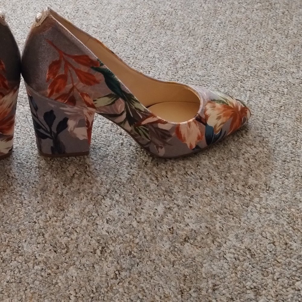 Adorable Block Heel Pumps